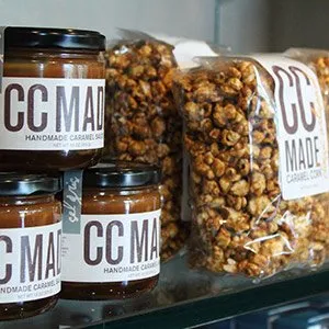 CC Made Artisanal Popcorn, artisanal snacks at Marketplace.