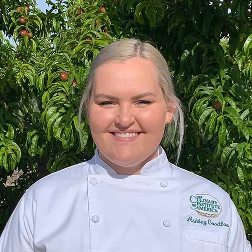 Ashley Goodloe, CIA ’20, Pastry Chef at CIA at Copia Ashley Goodloe, CIA ’20, Pastry Chef at CIA at Copia