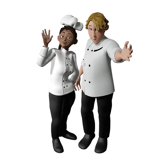 Nya and Ned Save the World - 3D Dining Experience at Copia