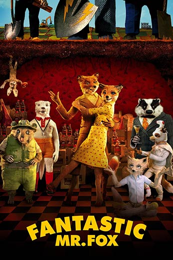 Image of the Fantastic Mr. Fox movie poster.