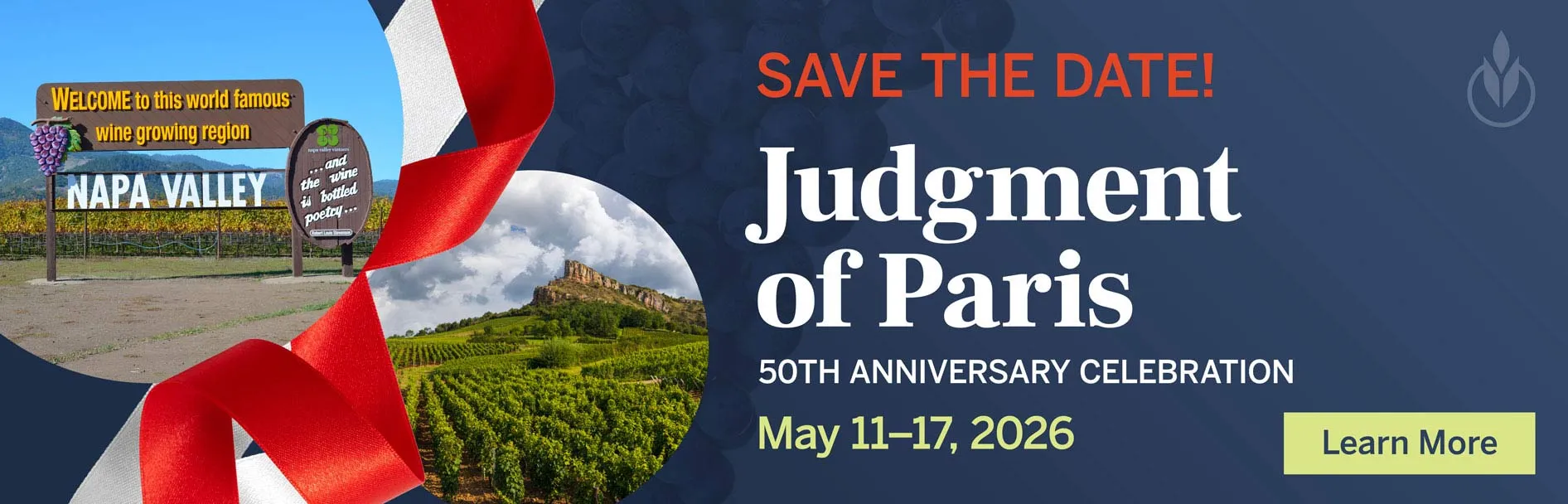 Judgment of Paris 50th Anniversary Celebration at CIA at Copia.