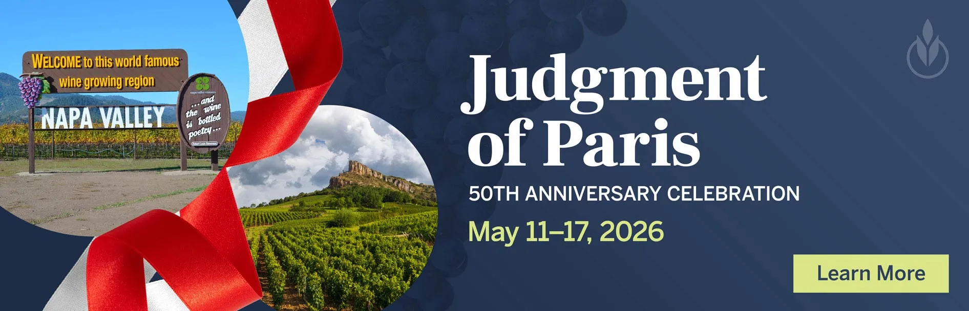 Judgment of Paris 50th Anniversary Celebration at CIA at Copia.